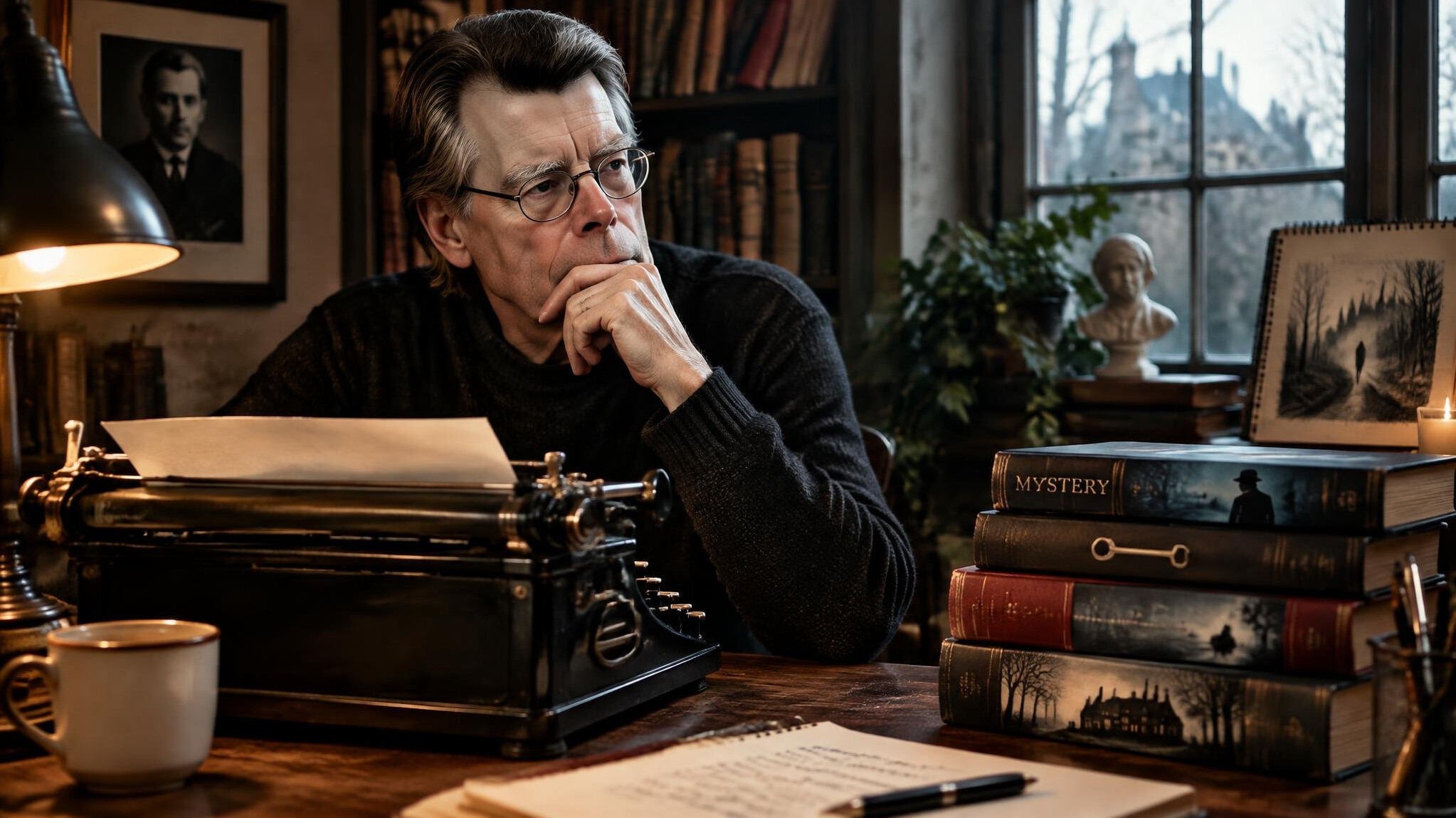 famous author portrait
